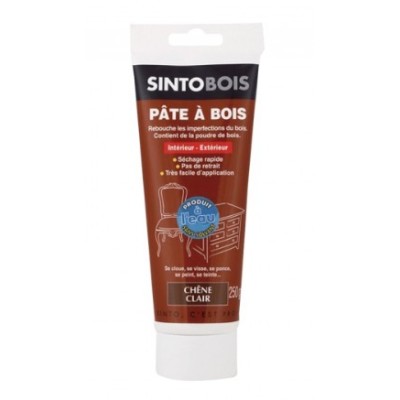 PATE A BOIS A L'EAU NATUREL TUBE 250 GR