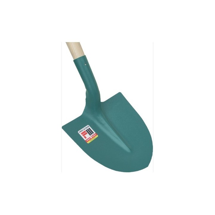 PELLE DE TERRASSIER RONDE 29CM AV MANCHE 130