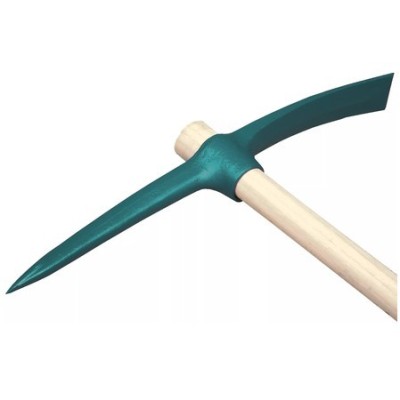 PIOCHE TERRASSIER OEIL ROND 2?5KG + MANCHE BD100
