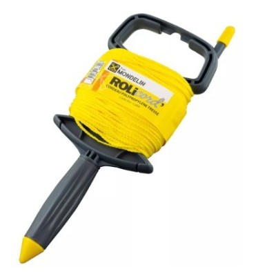 CORDEAU POLYPRO JAUNE 1.5MM 100M SURENROULEUR