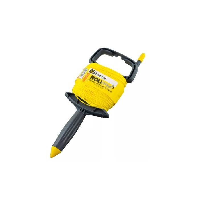 CORDEAU POLYPRO JAUNE 1.5MM 100M SURENROULEUR