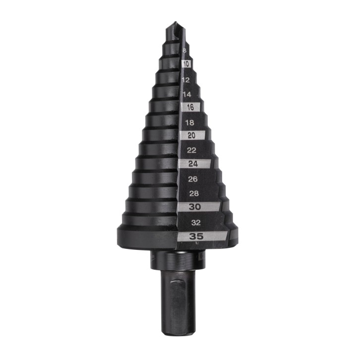 FORET ÉTAGÉ Ø 6 A 35 MM PAS DE 2 MM & 3 MM (X1)