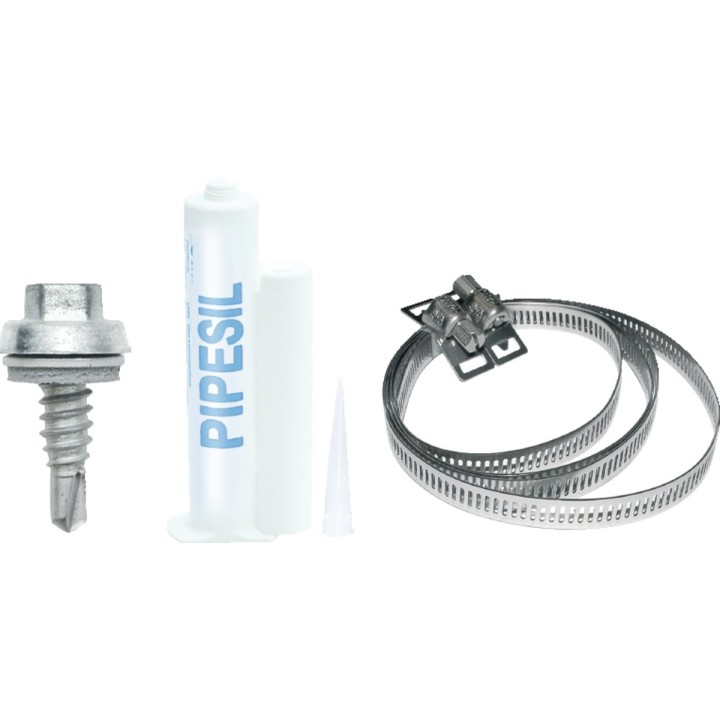 BLISTER KITB1 PIPECO MINI4+ PIPECLAIR FIXATION SUR BAC ACIER A L'UNITE