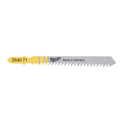 LAMES DE SCIES SAUTEUSES BOIS ET PLASTIQUE 75 MM (X5)