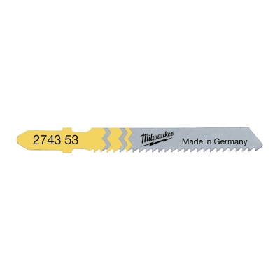 LAMES DE SCIES SAUTEUSES BOIS ET PLASTIQUE 50 MM (X5)