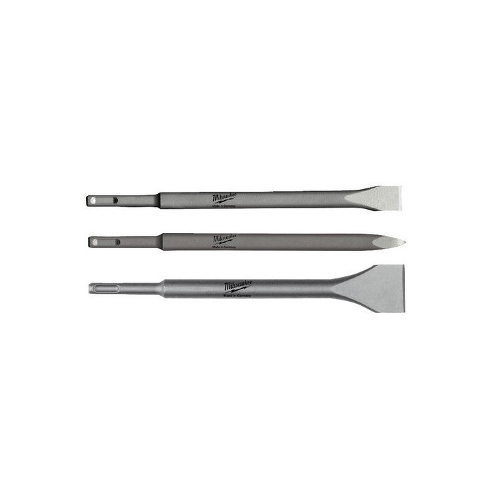 STARTER KIT SDS PLUS BURIN: 1 X BURIN PLAT 1 X BURIN PIC 1 X BURIN BECHE