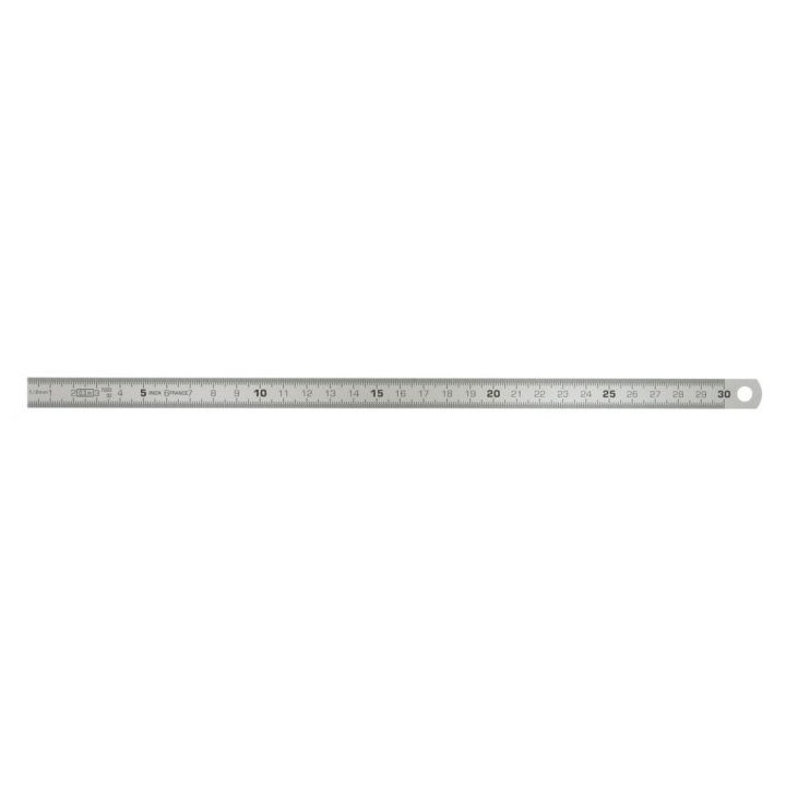 Reglet flexible en inox, L.300 mm