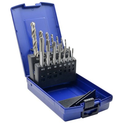 COFFRET TARAUDS MACHINE HSS 14PCS
