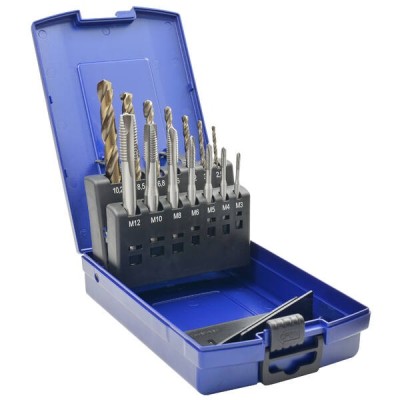 COFFRET TARAUDS MACHINE HSS-CO 14PCS
