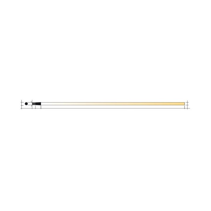 MANCHE BALAI A VIS 130 CM BOIS DUR