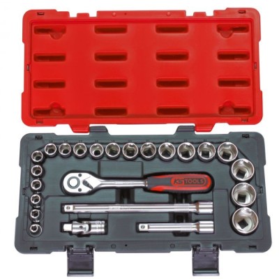 Coffret de douilles et accessoires ULTIMATE® 1/2'', 24 pièces