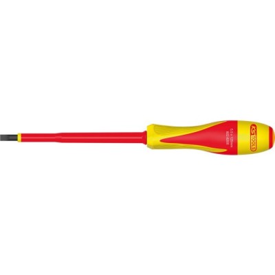 TOURNEVIS FENTE BI-MATIÈRE ISOLÉ 1000V, 5,5X125 MM