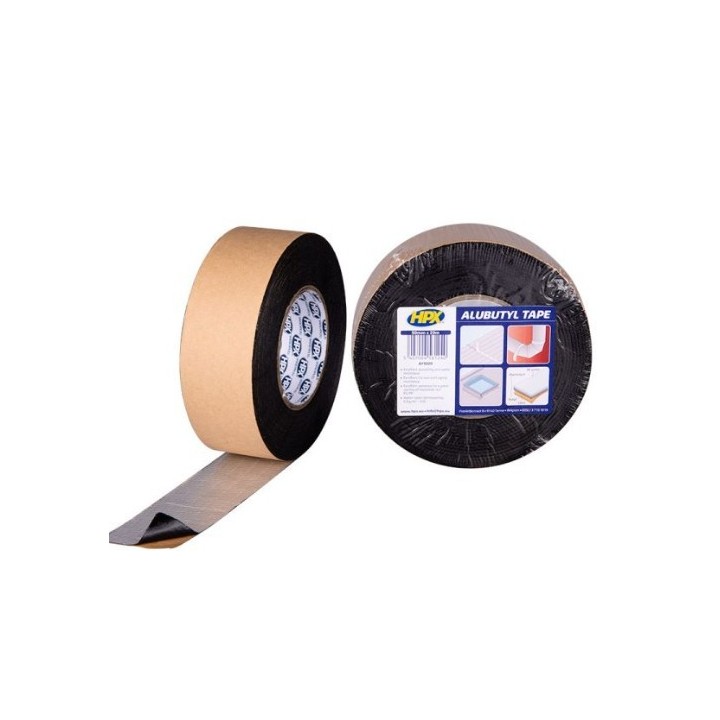 ALUBUTYL TAPE ALU/NOIR 50MMX20MX0,5MM
