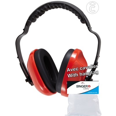 Casque (serre-tête) anti-bruit. SNR: 27,6 db