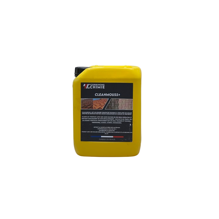 NETTOYANT TOITURE CLEAN MOUSS+ 5 LITRES