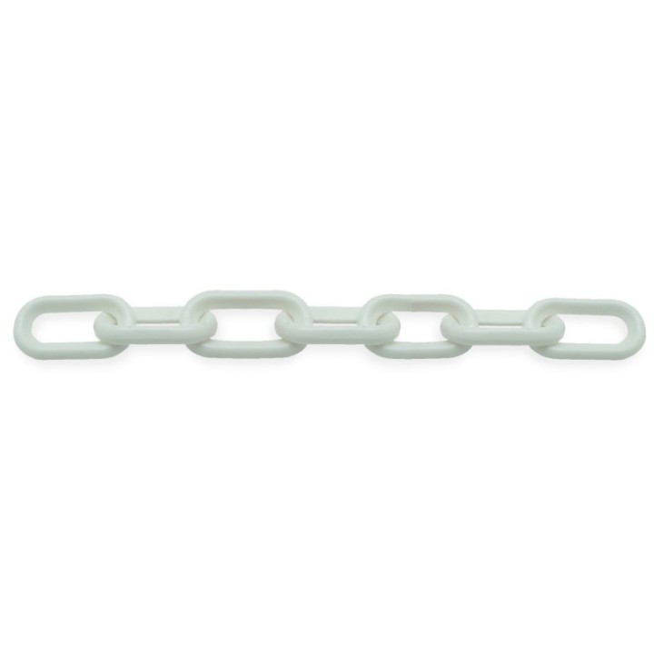 CHAINE PLASTIQUE  BLC 8MM