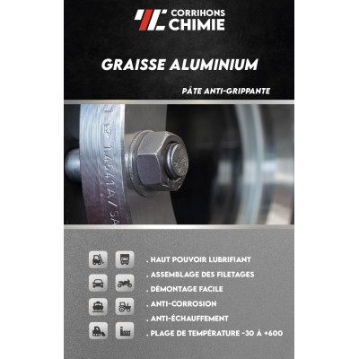 GRAISSE ALU HAUTE TEMPERATURE 400ML