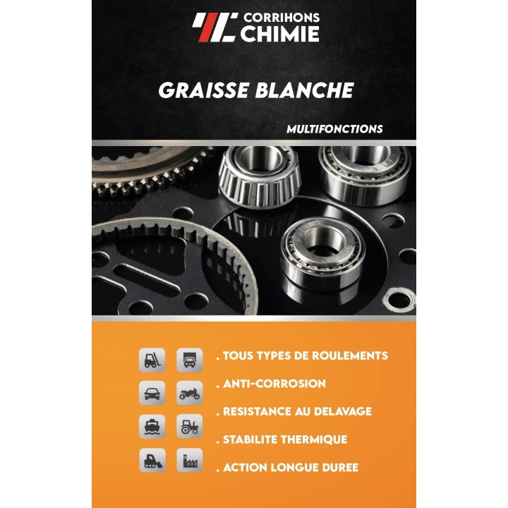 GRAISSE BLANCHE MULTI-USAGE 400ML