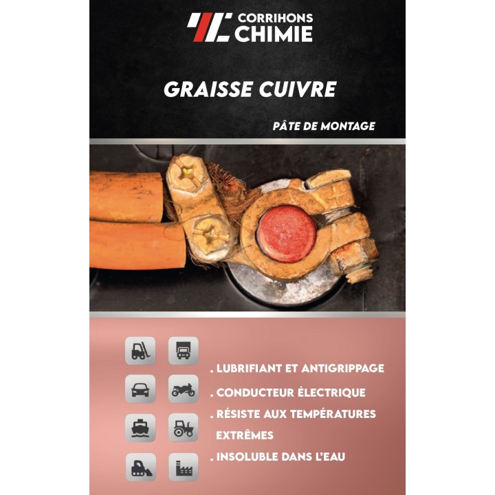 GRAISSE CUIVRE / PARE DE MONTAGE 400ML