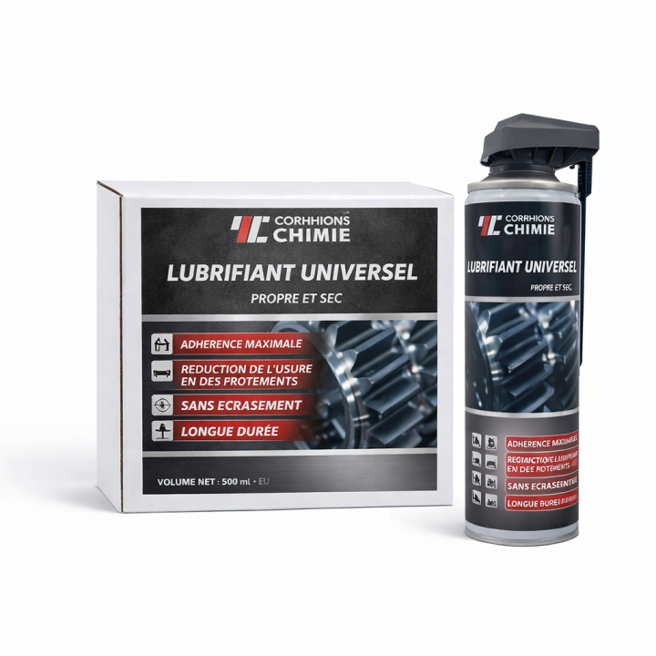 LUBRIFIANT UNIVERSEL/ PROPRE ET SEC 500ML