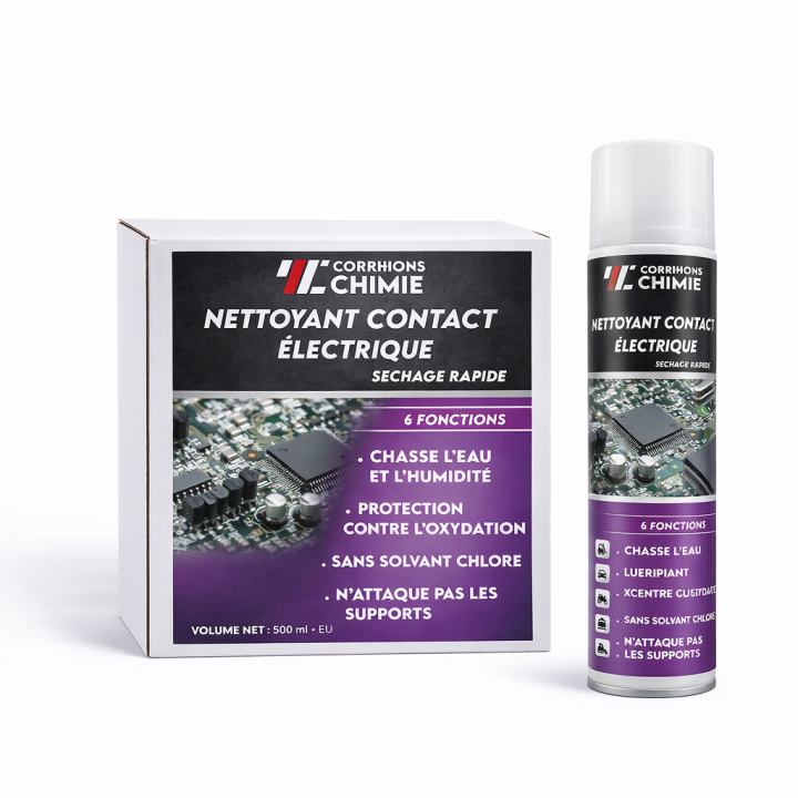 NETTOYANT CONTACT ELECTRIQUE AEROSOL 400ML
