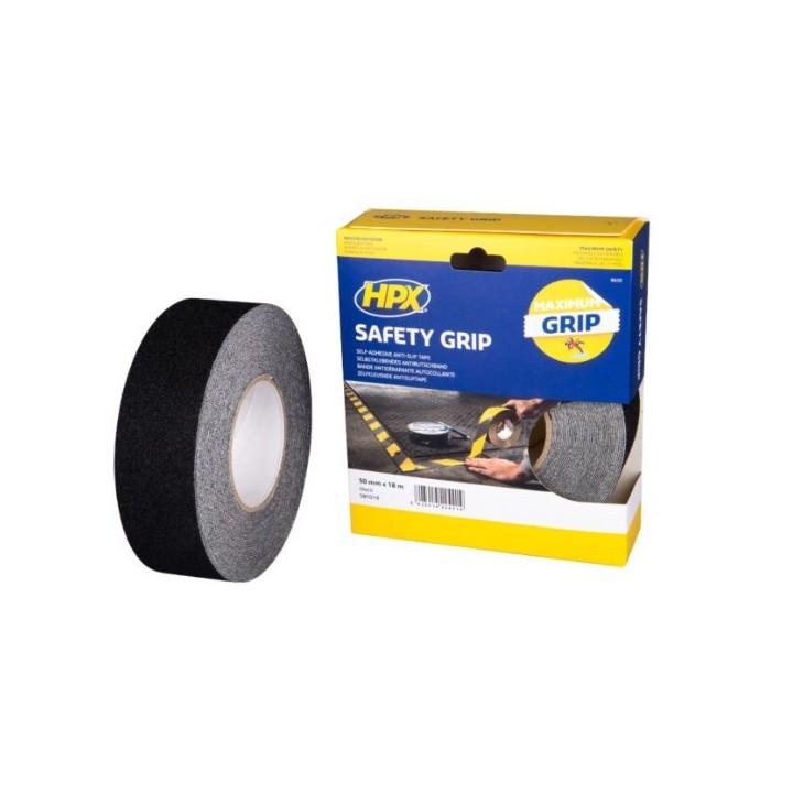 RUBAN ANTIDERAPANT NOIR 25MMX5M