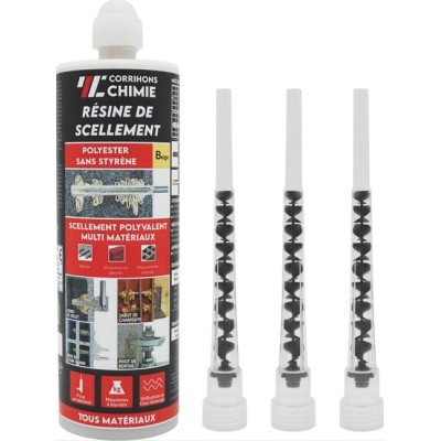 SCELLEMENT CHIMIQUE 410ML BEIGE
