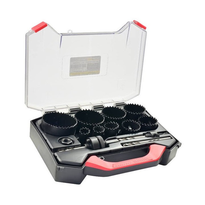 COFFRET SCIES TREPANS ELECTRICIEN BI-M CO8% 13PCS