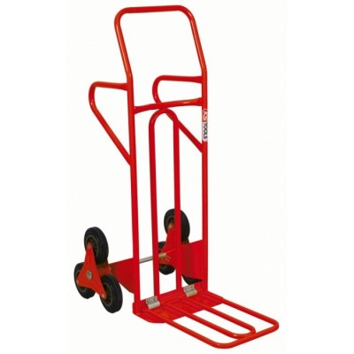 Diable spécial escalier avec bavette repliable - 250 kg