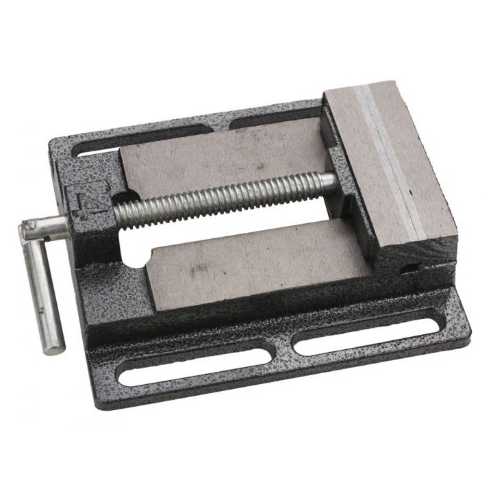 Etau à mors parallèles 100mm, ouverture 80mm pour perceuse colonne 500.8452/8453