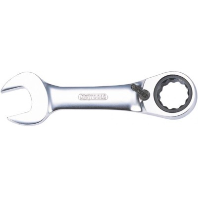 CLÉ MIXTE COURTE À CLIQUET RÉVERSIBLE GEARPLUS®, 9 MM