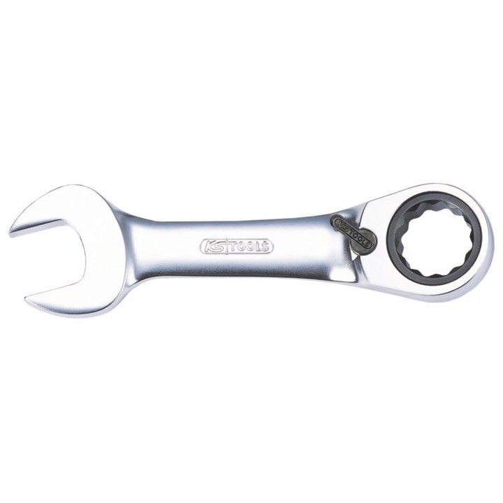 CLÉ MIXTE COURTE À CLIQUET RÉVERSIBLE GEARPLUS®, 9 MM