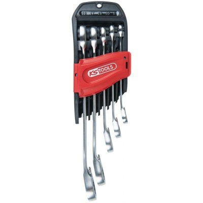 Jeu de clés mixtes à cliquet reversible GEARplus®, 5 pcs