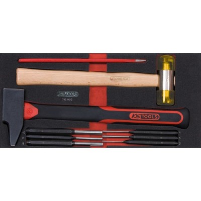 Module d'outils de frappe, 9 pièces