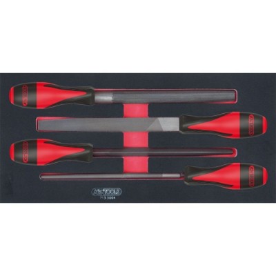 Module de limes demi-douces, 4 pièces