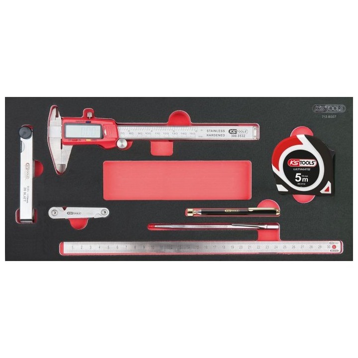 Module d'outils de mesure, 7 pièces