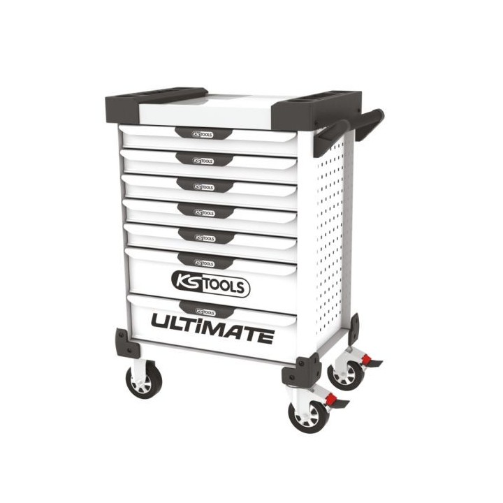 Servante ULTIMATE blanche, 7 tiroirs