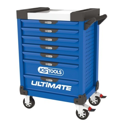 Servante ULTIMATE bleue, 7 tiroirs
