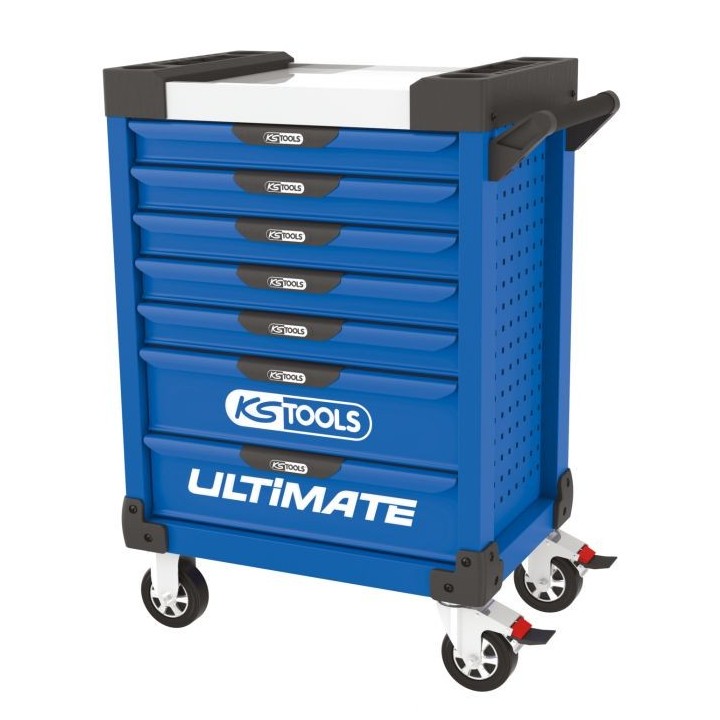 Servante ULTIMATE bleue, 7 tiroirs