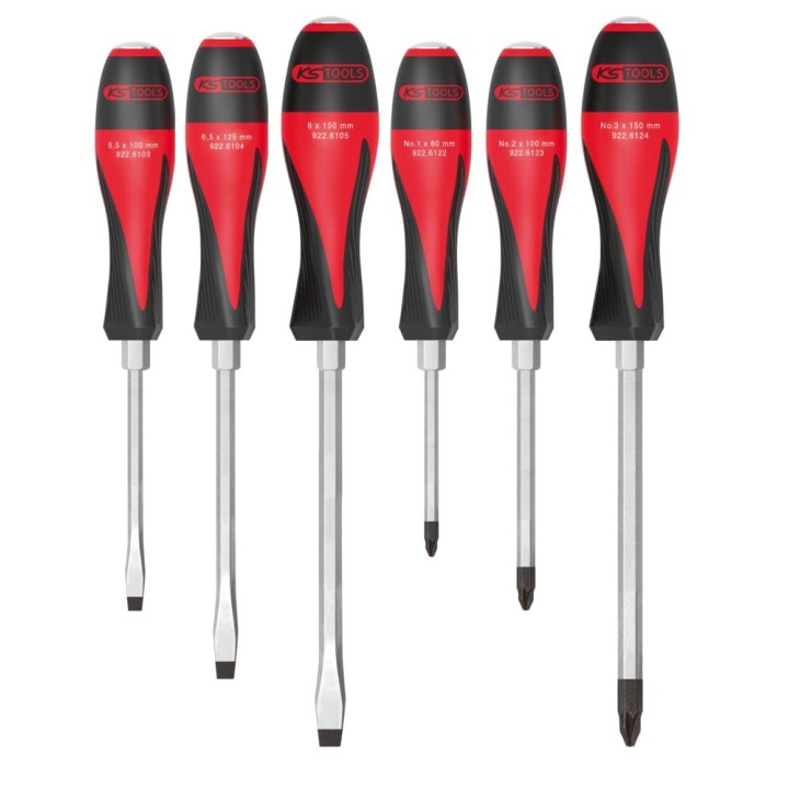 Boîte de 6 tournevis ULTIMATEmax®, 5,5 à 8 mm - PZ1 à PZ3