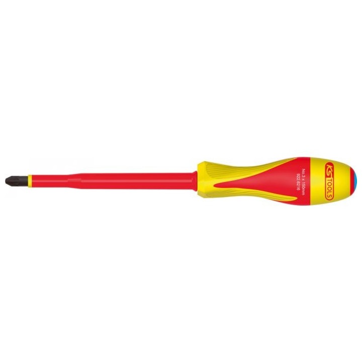 TOURNEVIS POZIDRIV® BI-MATIÈRE ISOLÉ 1000V, PZ3 - 205X265 MM