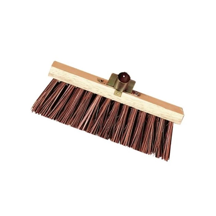 BALAI CANTONNIER 40CM PVC  DOUILLE METAL Ø28