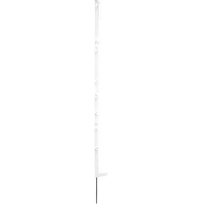 Piquet isopost 140 blanc, talon profilé.