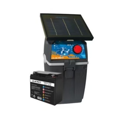 Electrificateur solaire Secur 35 solaire 3 W complet, 13000 V, 0,32 J délivrés