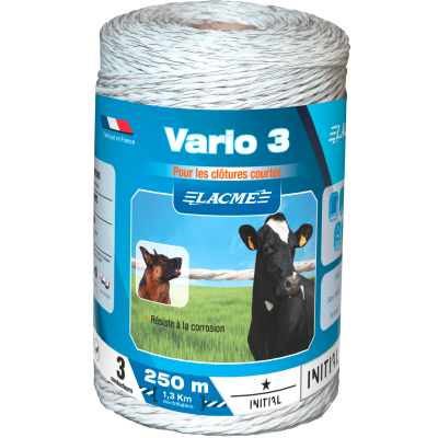 Fil vario 3, 3 Conducteurs, Bobine 250 m