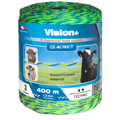 Fil vision+, 3 Conducteurs, Bobine 400 m