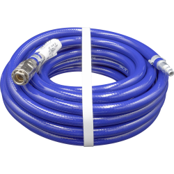 Tuyau armé Ø8x14 mm - 8m PVC avec raccords