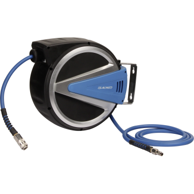 Enrouleur automatique carter fermé 15m - Ø8x12,5 - 5/16”, tuyau Lacm'Flex