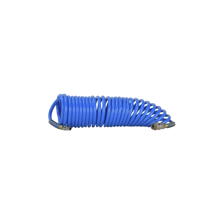 Tuyau spiral Ø 6,5 X 10mm - 7,5m, tuyau polyuréthane, pression max: 10bar