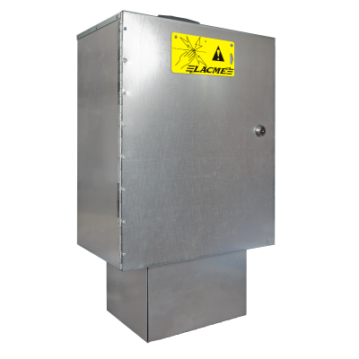 Boitier galva anti-vol électrifié. Une solution sure pour les problèmes de vol.